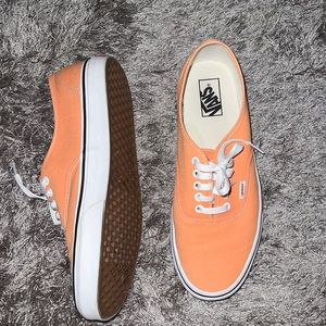 Vans orange sneakers
